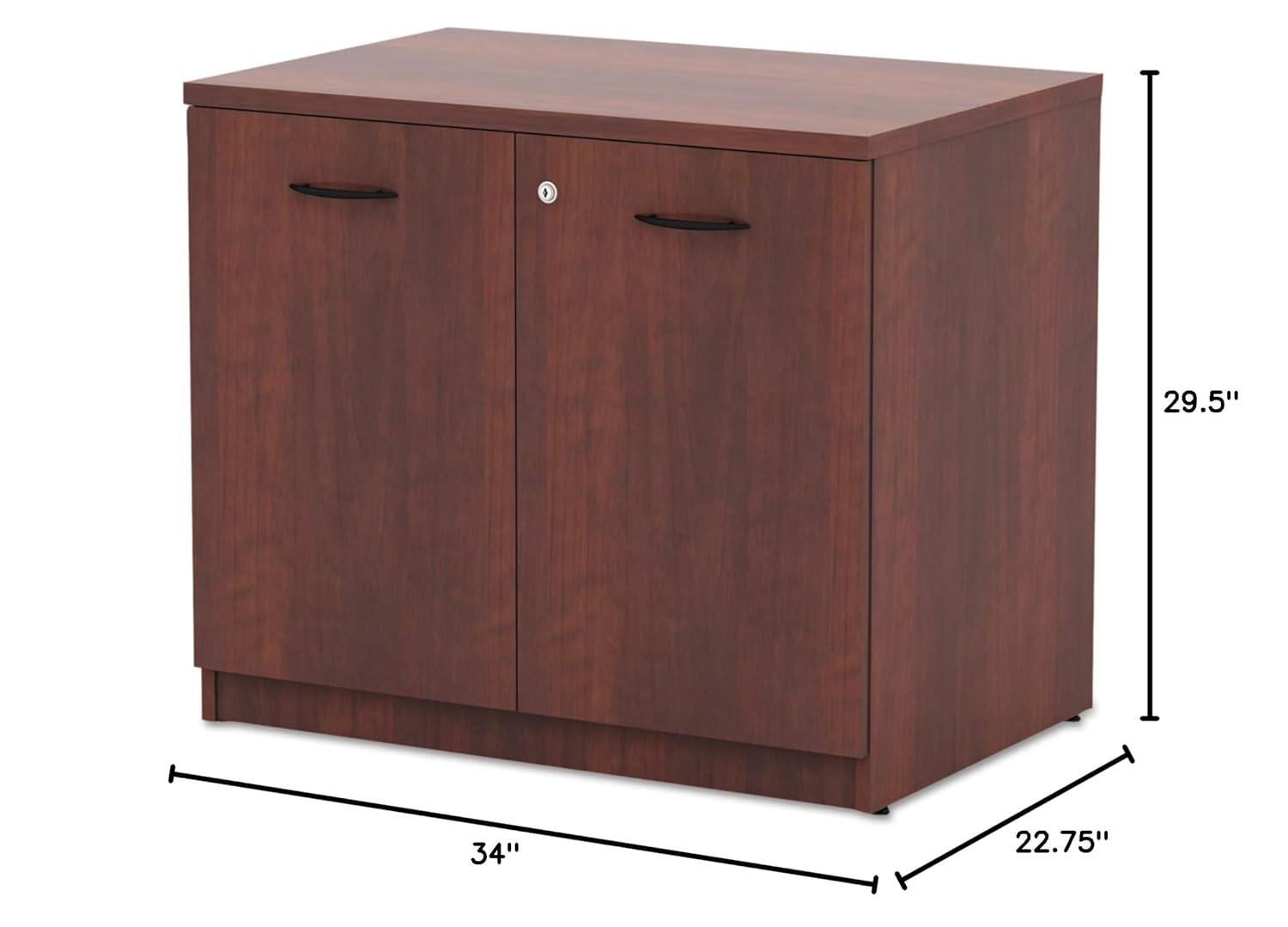Valencia Series 34.13'' Wide Storage Cabinet