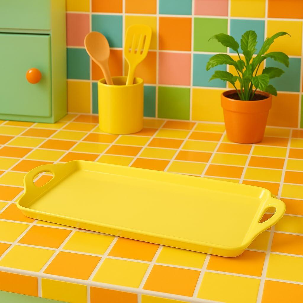 Reston Lloyd 07201 Rectangular Tray  Lemon