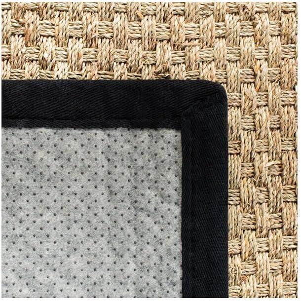 Natural Fiber NF114 Power Loomed Indoor Accent Rug - Natural/Black - 3'x5' - Safavieh.