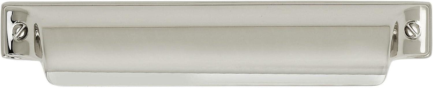 Polished Nickel Classic Cabinet Cup Pull 3-3/4 inch