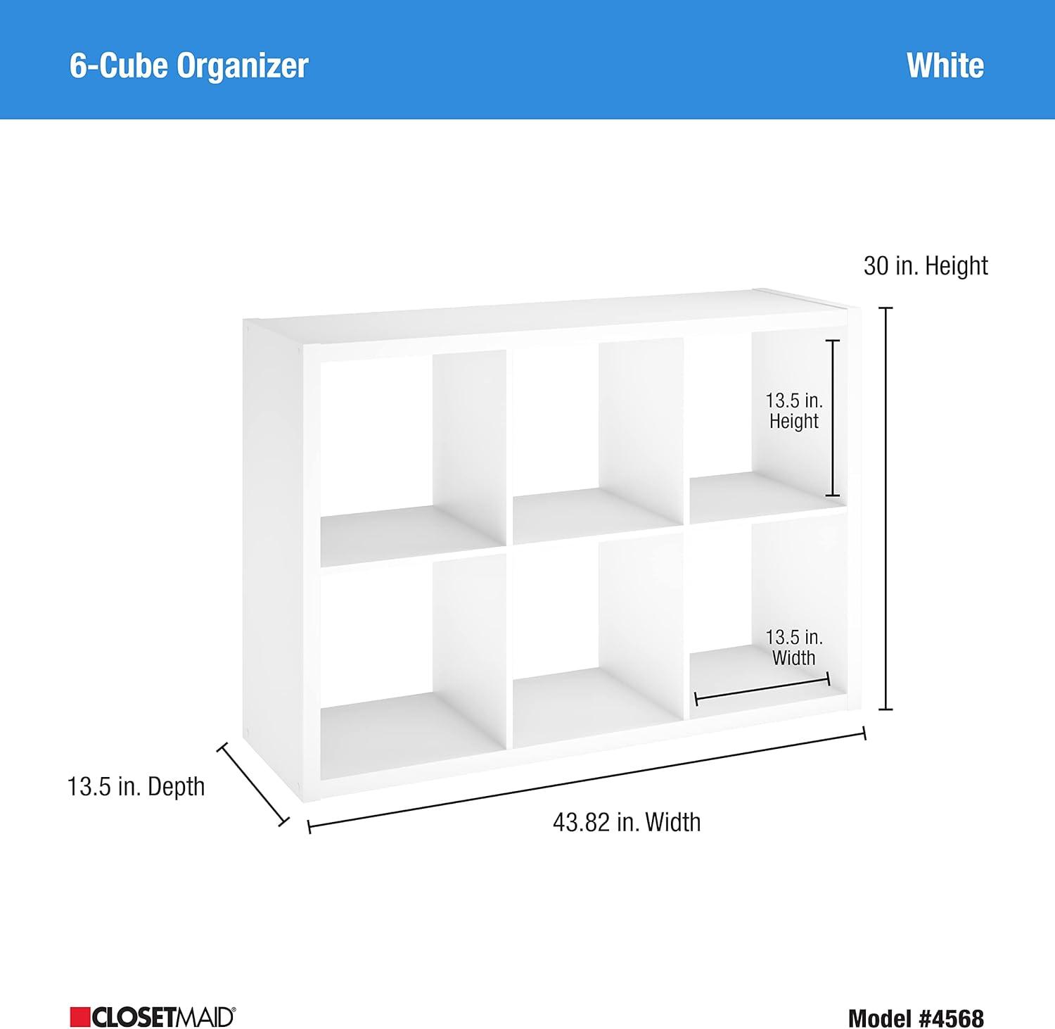 30'' H x 43.82'' W Cube Bookcase