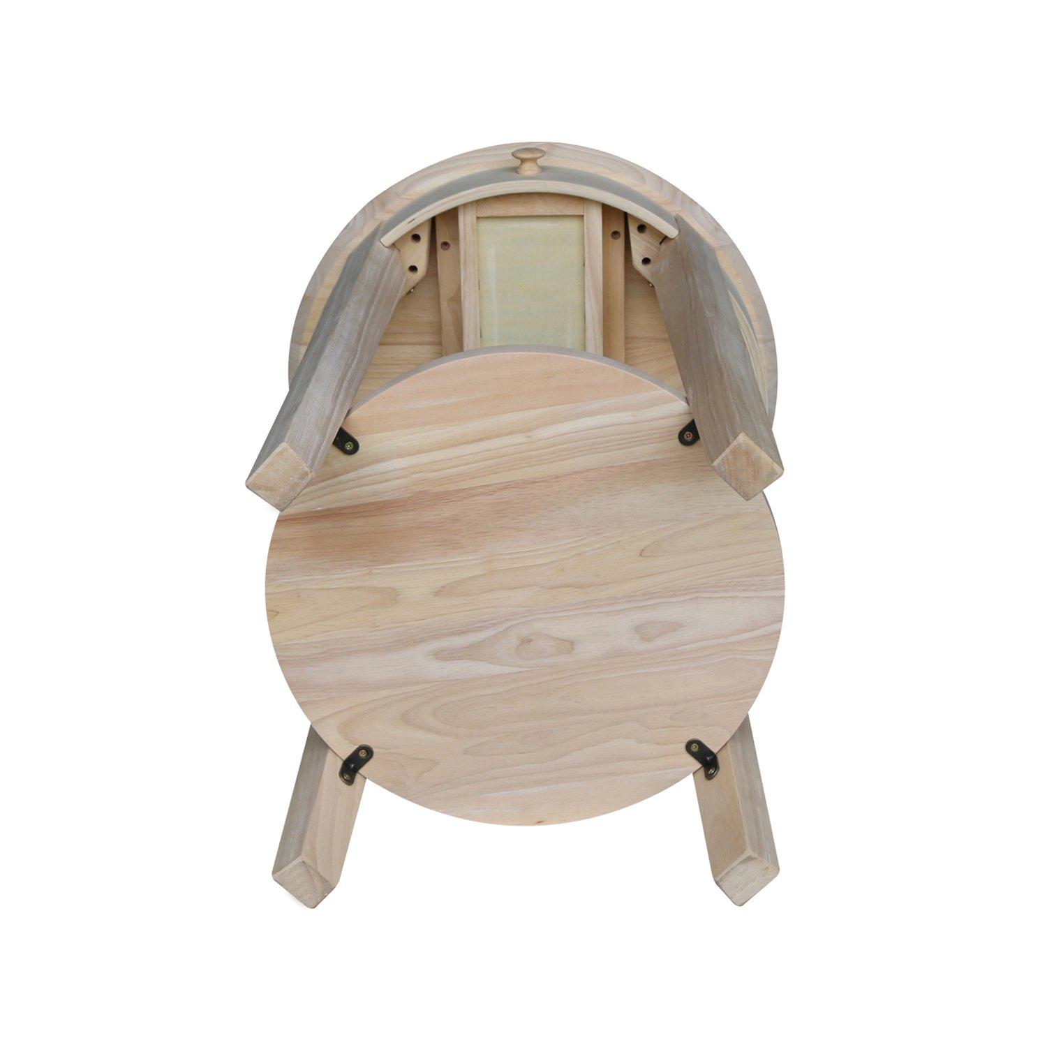 International Concepts Phillips Accent Table Includes Drawer