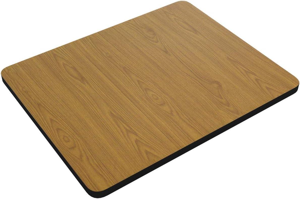 Flash Furniture Glenbrook 24'' x 30'' Rectangular Table Top with Natural or Walnut Reversible Laminate Top