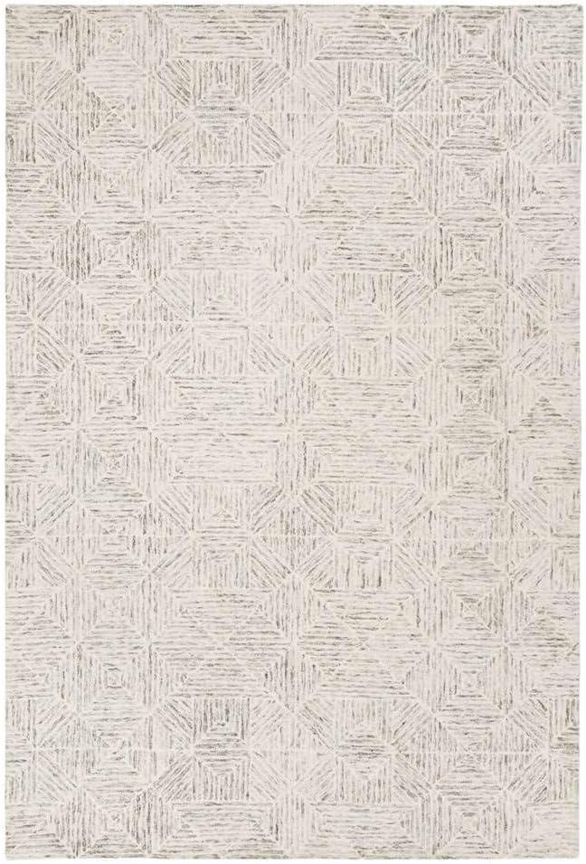 Abstract ABT763 Handmade Indoor Area Rug - Light Blue - 6'x9' - Safavieh
