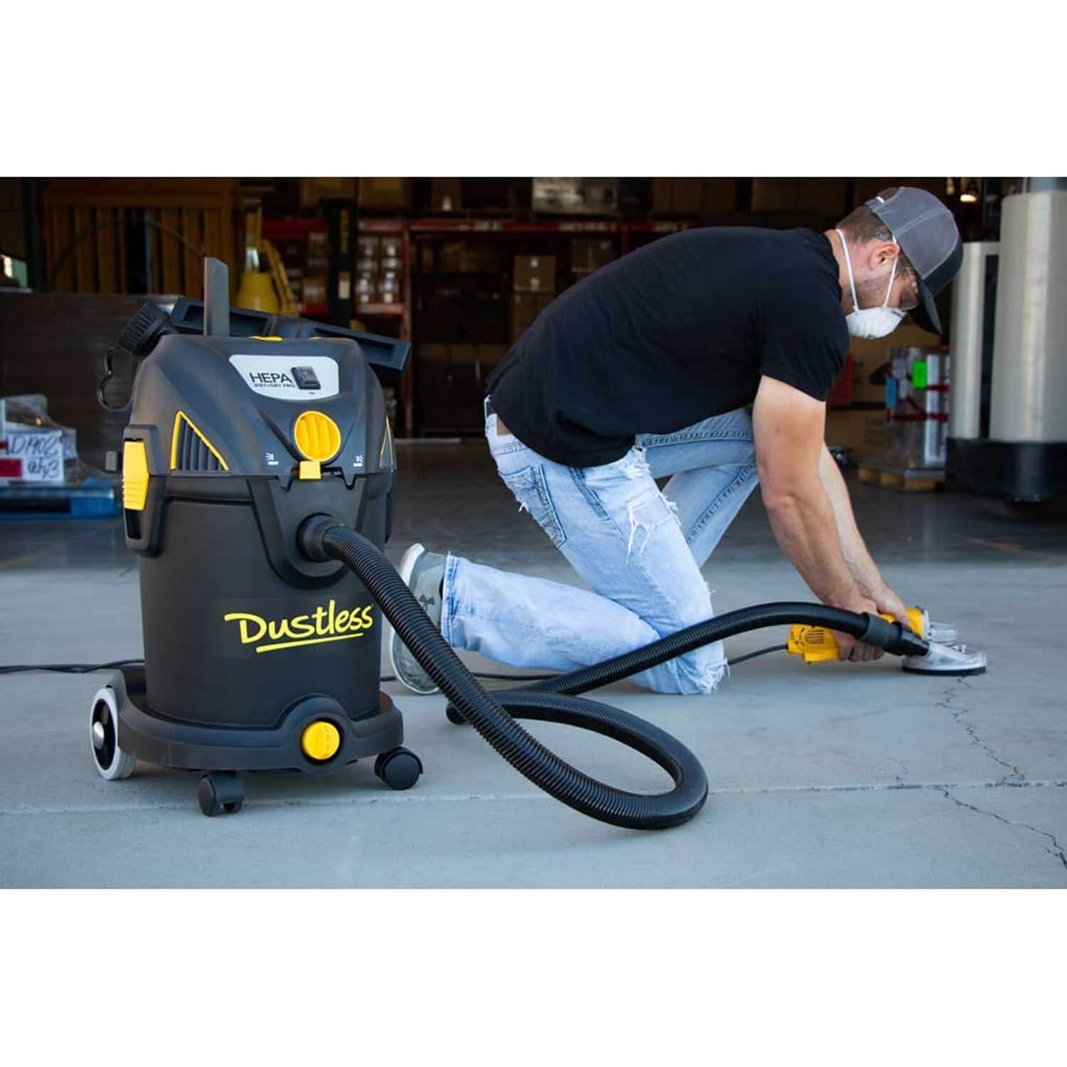 Dustless Technologies HEPA Wet+Dry Pro with Upgraded Equipment Set, 24x16x24