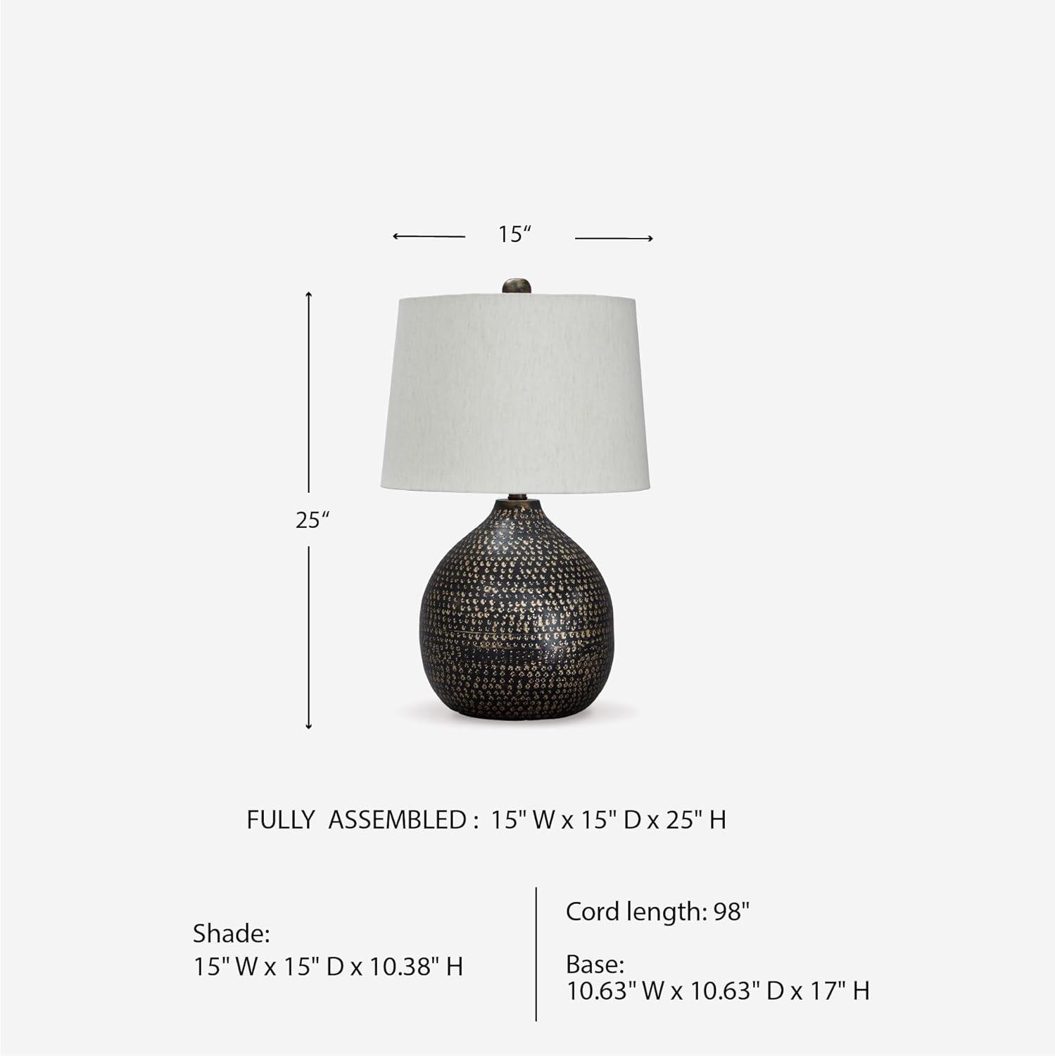 World Menagerie Simms Metal Table Lamp