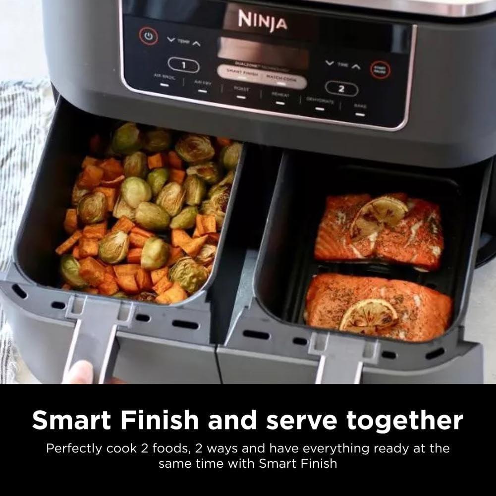 Ninja Foodi ® 2-Basket 8-Qt. Air Fryer with DualZone™ Technology