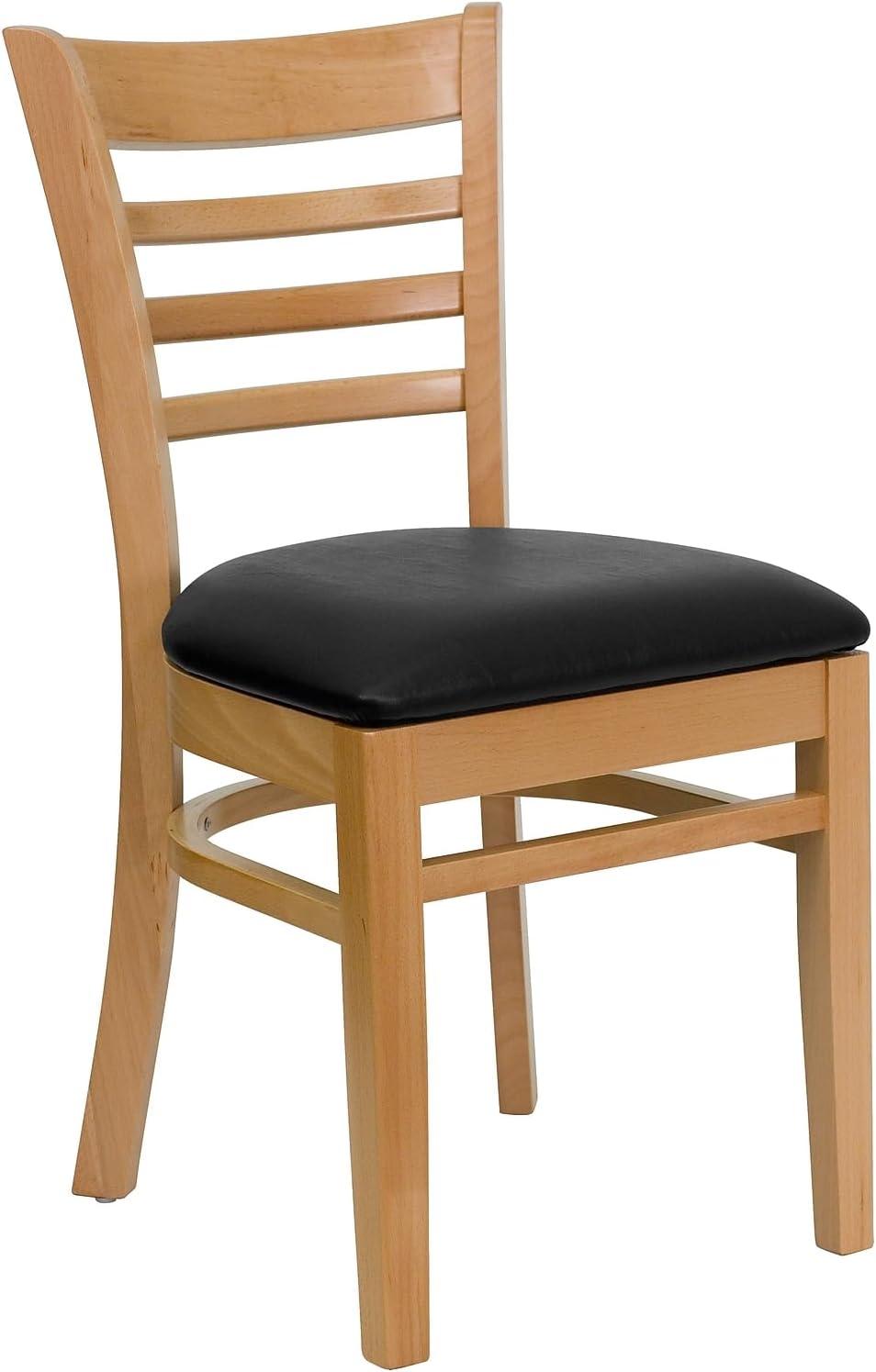 Red Barrel Studio® Ladder Back Wooden Restaurant Chair