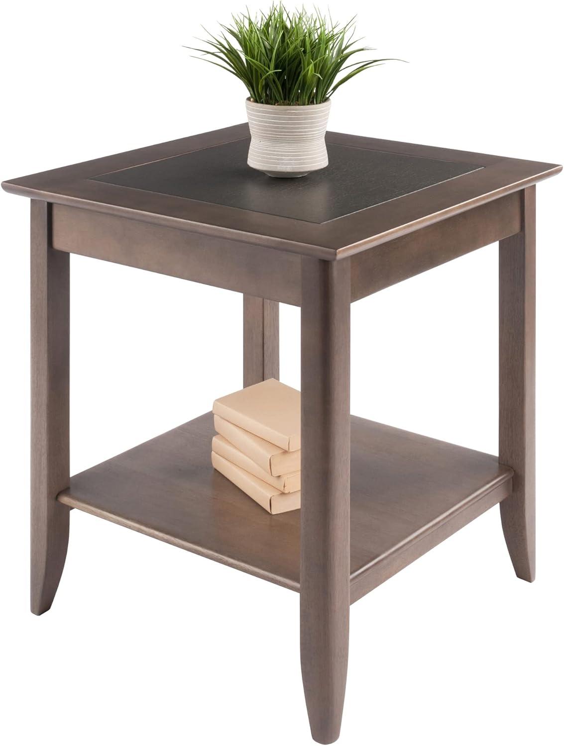 Santino End Table Oyster Gray - Winsome