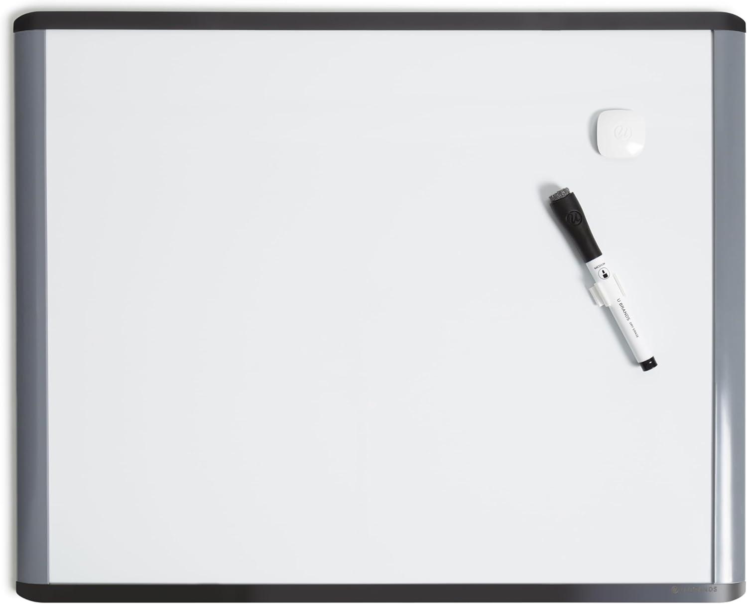 U Brands Wall Steel Magnetic Mini - Up To 2' Whiteboard