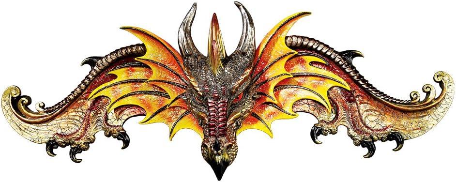 Design Toscano The Dragon of Kingsbridge Manor Pediment