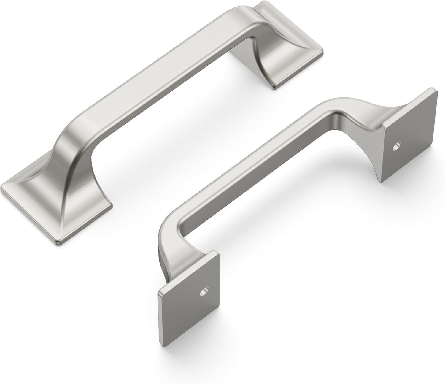 Forge Kitchen Cabinet Handles, Solid Core Drawer Pulls for Cabinet Doors, 3"