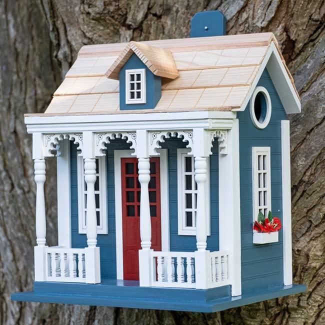 Home Bazaar Classic Series Bristol Cottage 11.75 in x 10.5 in x 9 in Birdhouse