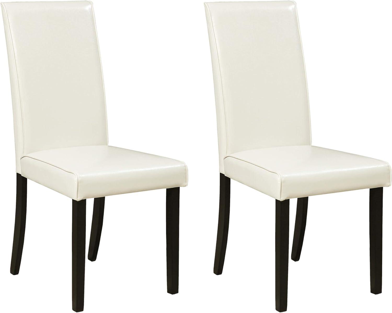 Set of 2 Kimonte Dining Upholstered Side Chairs Ivory - Signature Design by Ashley