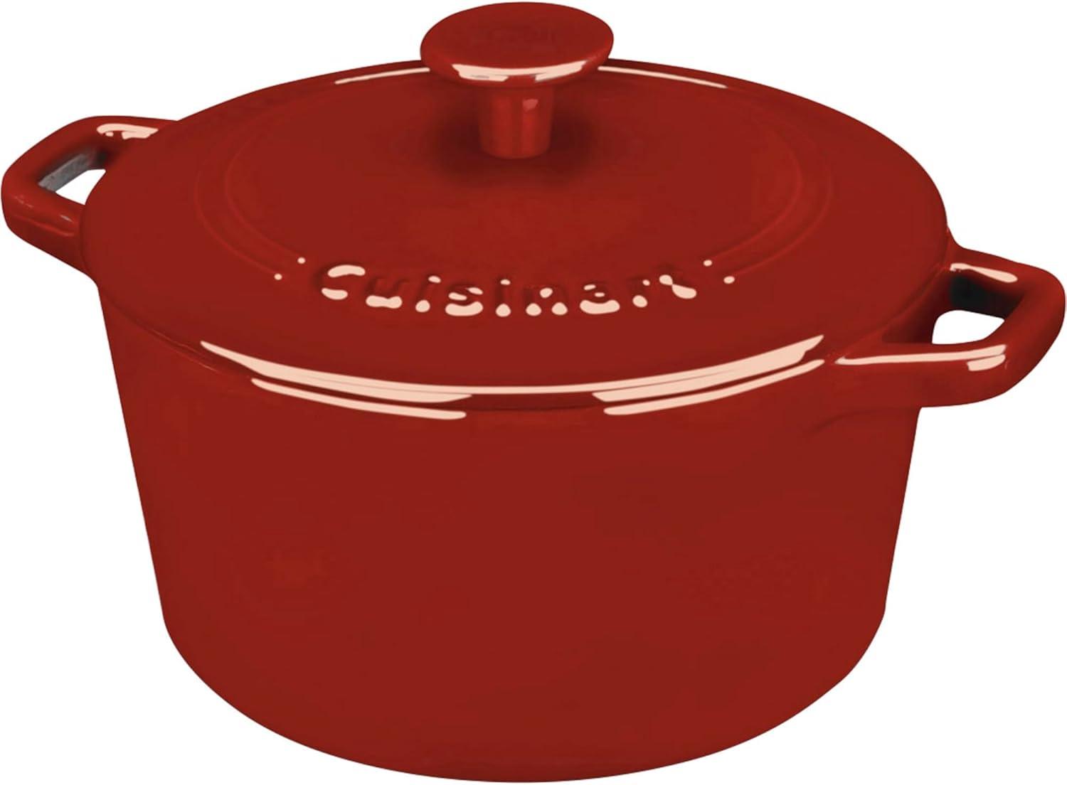 Cuisinart Cuisinart Chef’s Classic Enameled Cast Iron Round Dutch Oven with Lid