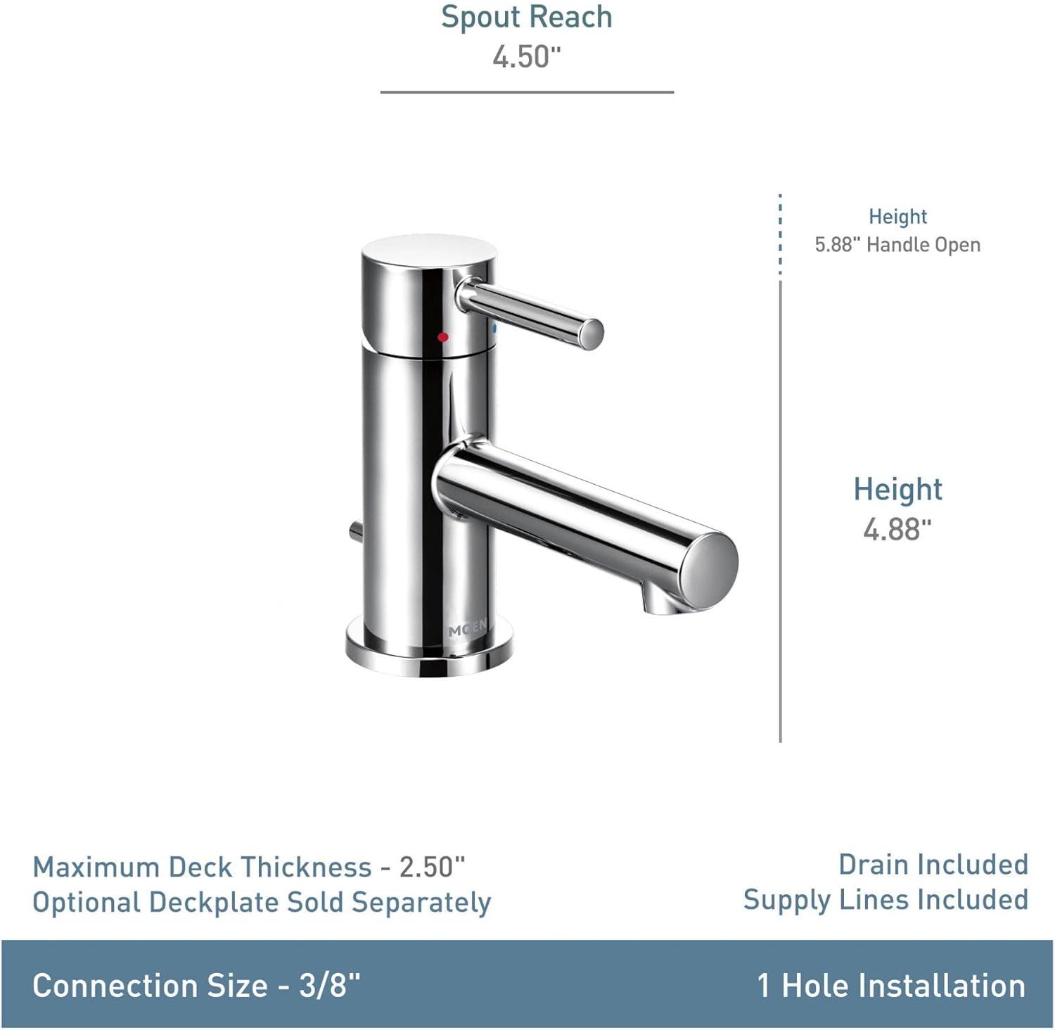 Align Single Hole Bathroom Faucet