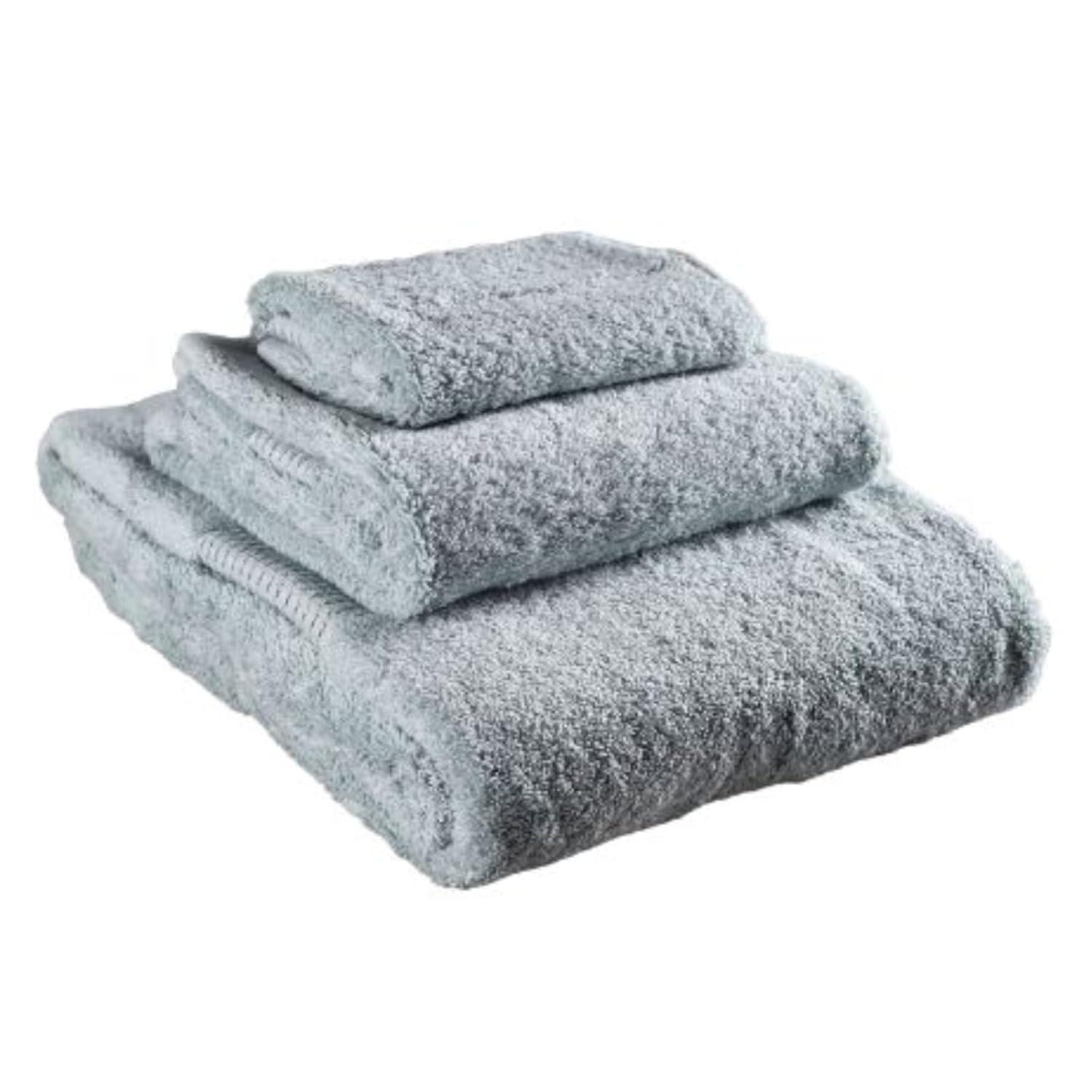 Delilah Home 100% Organic Cotton Towels, 6 piece set (2pcs 13x13,  2pcs 16x30, 2 pcs 30x54)