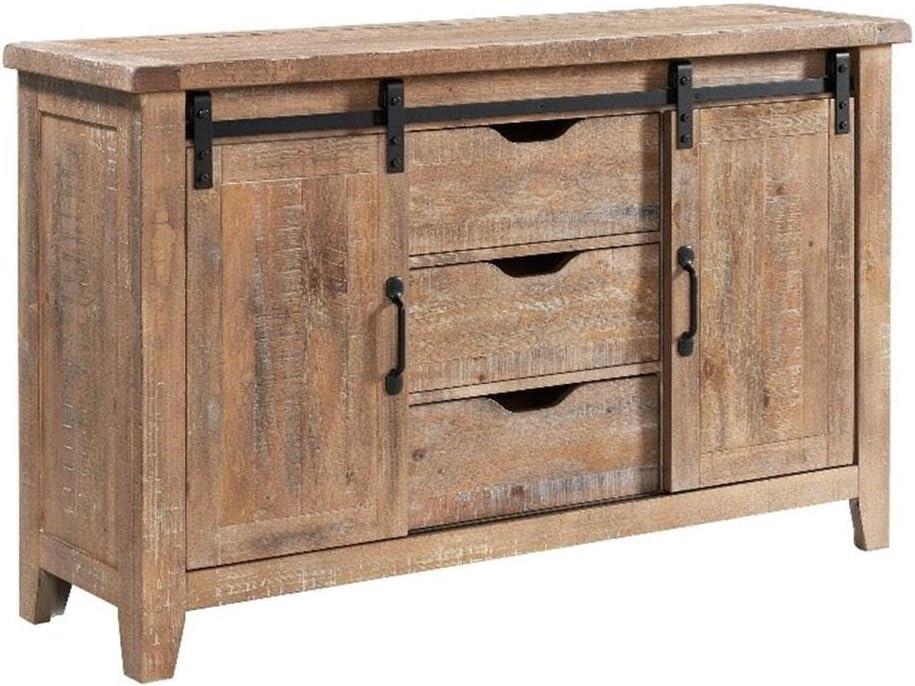 Highland 60" Sideboard with 2 Cabinets and 3 Drawers, Sandwich