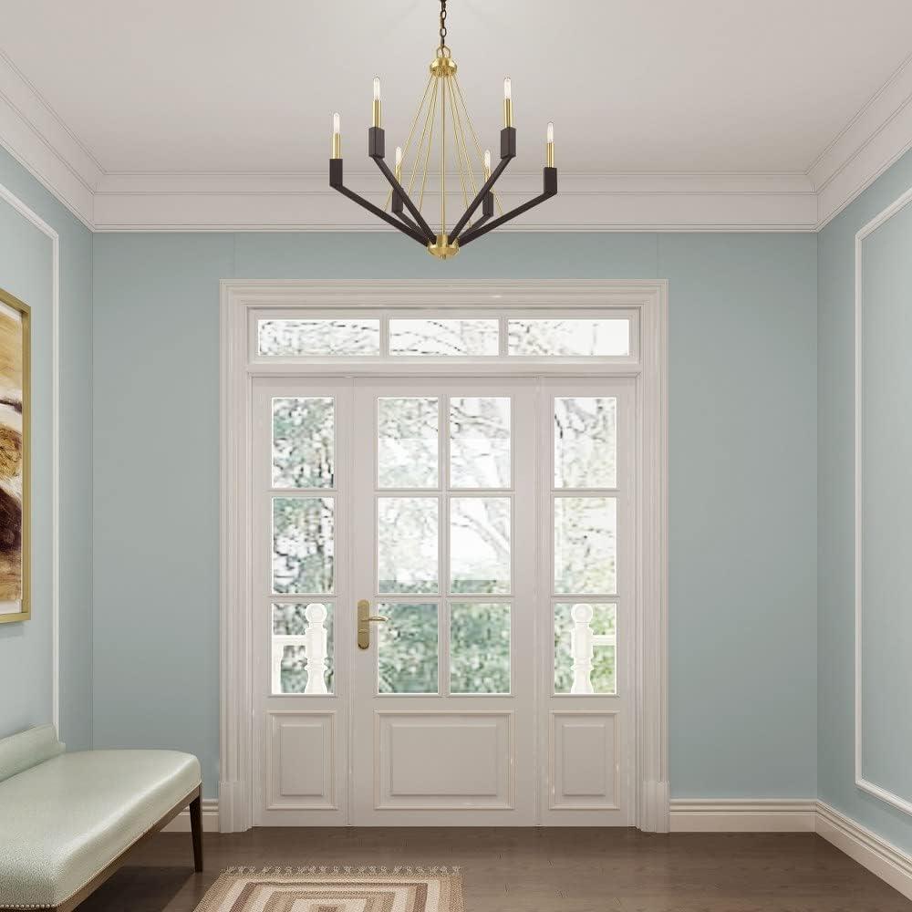 Livex Lighting Beckett 6 - Light Chandelier in  Brushed Nickel