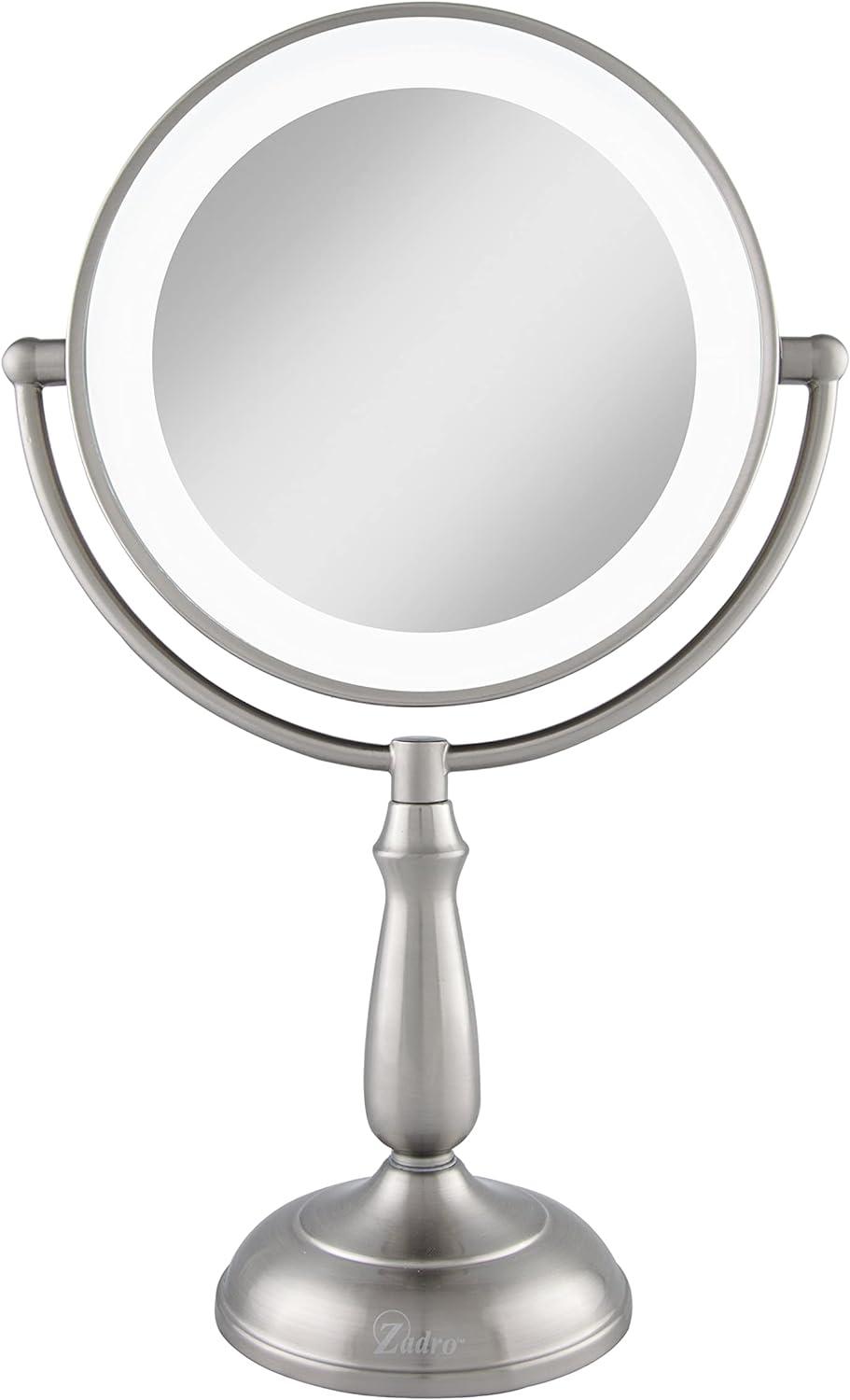 Zadro Touch LED 11" Magnifying Countertop Mirror with Smart Dimmer