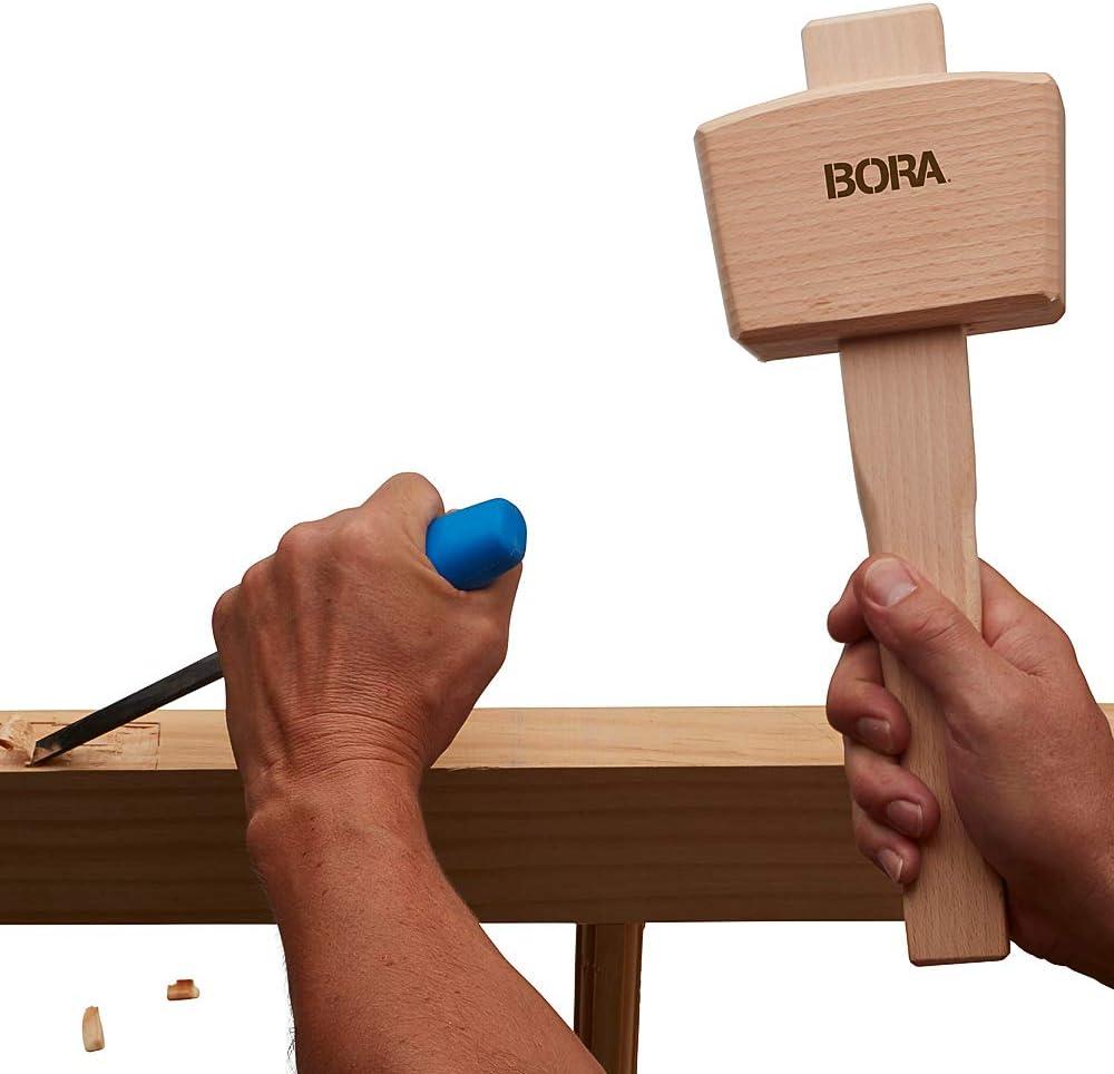 Premium Beechwood Double-Faced Woodworking Mallet Set