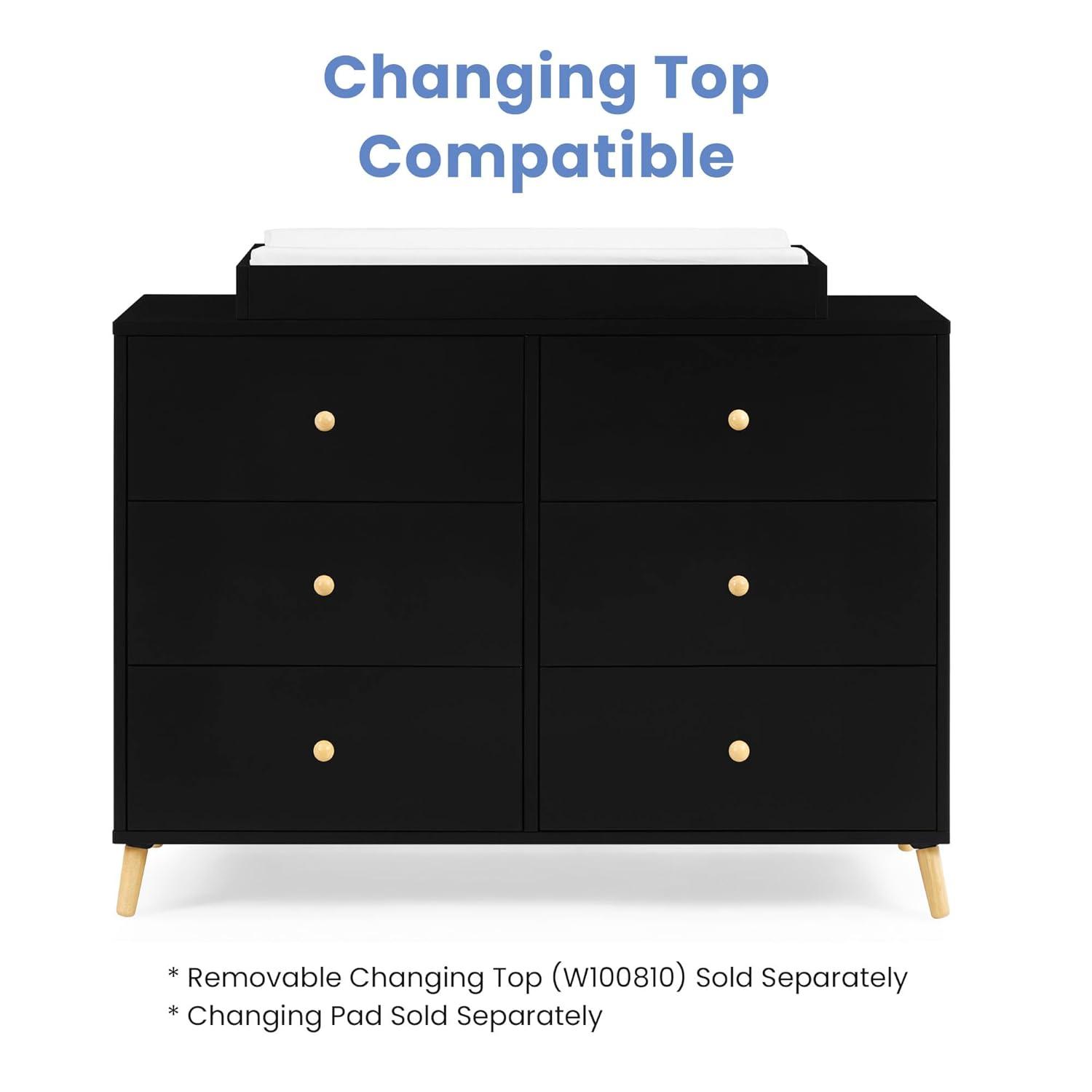 Delta Children Essex 6 Drawer Dresser
