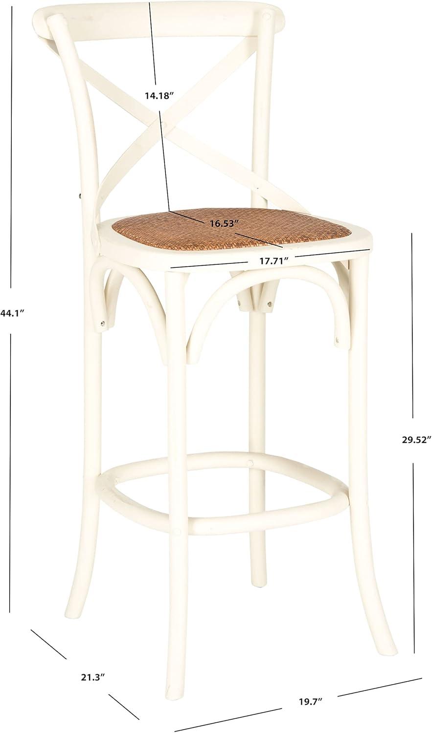 Franklin X Back Bar Stool  - Safavieh