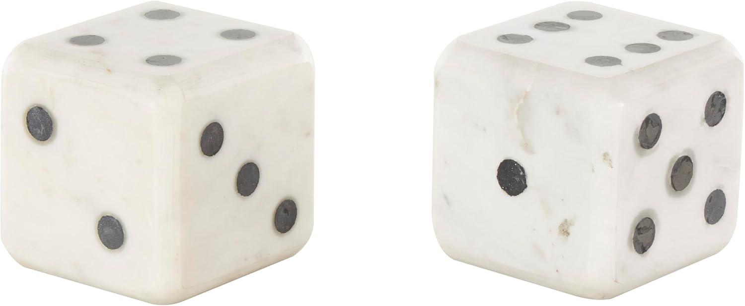 Olena Decorative Dice Bookends