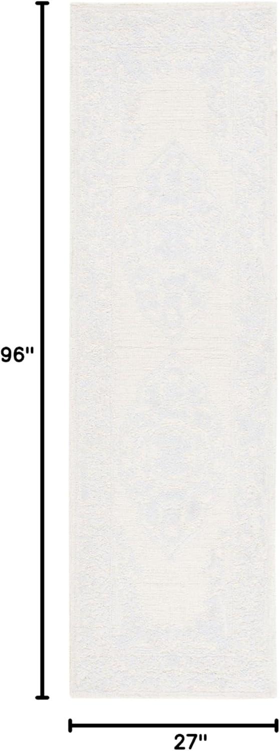 Abstract ABT359 Hand Tufted Area Rug - Ivory/Beige - 8'x10' - Safavieh.