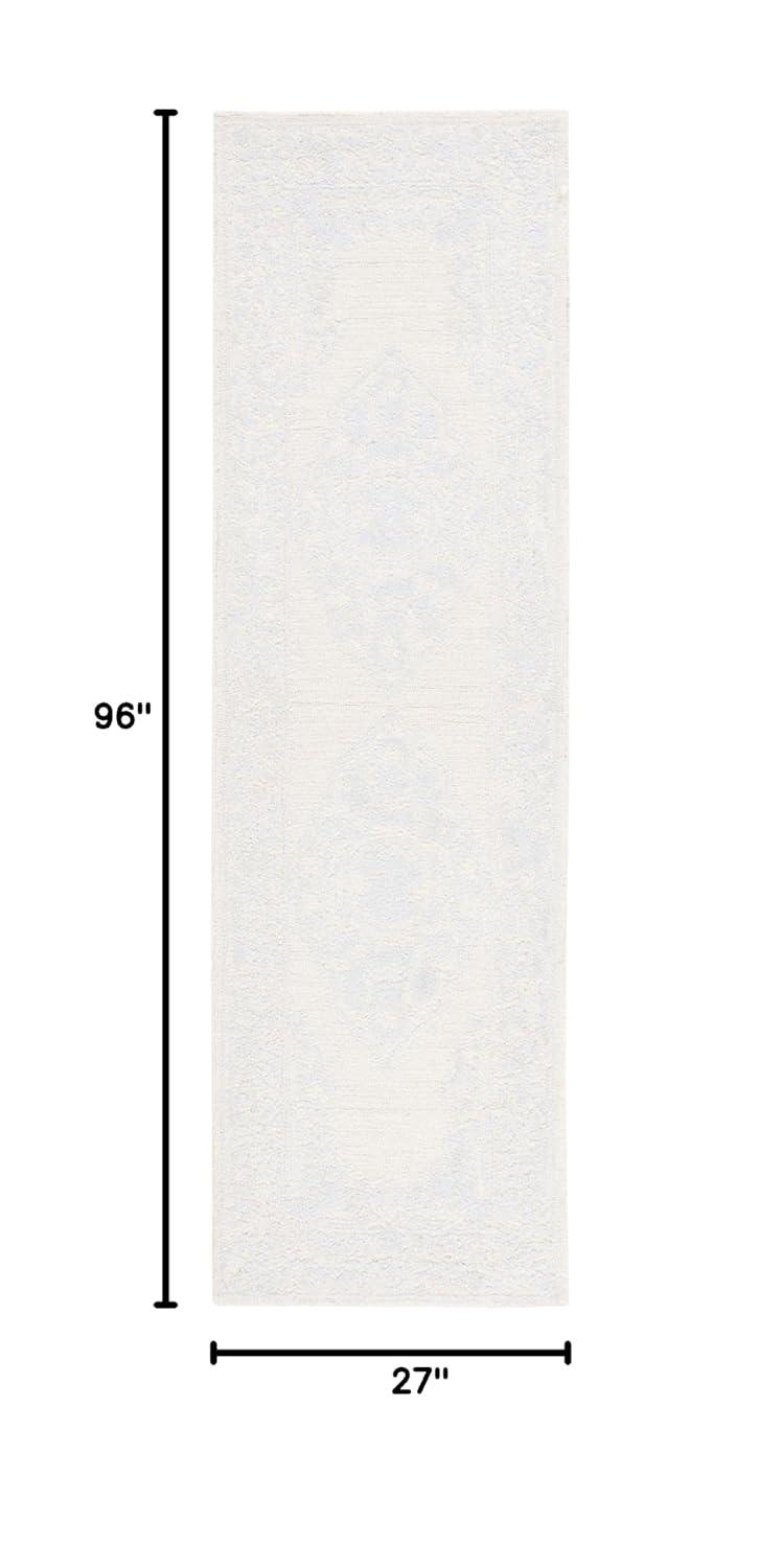 Abstract ABT359 Hand Tufted Area Rug - Ivory/Beige - 8'x10' - Safavieh.