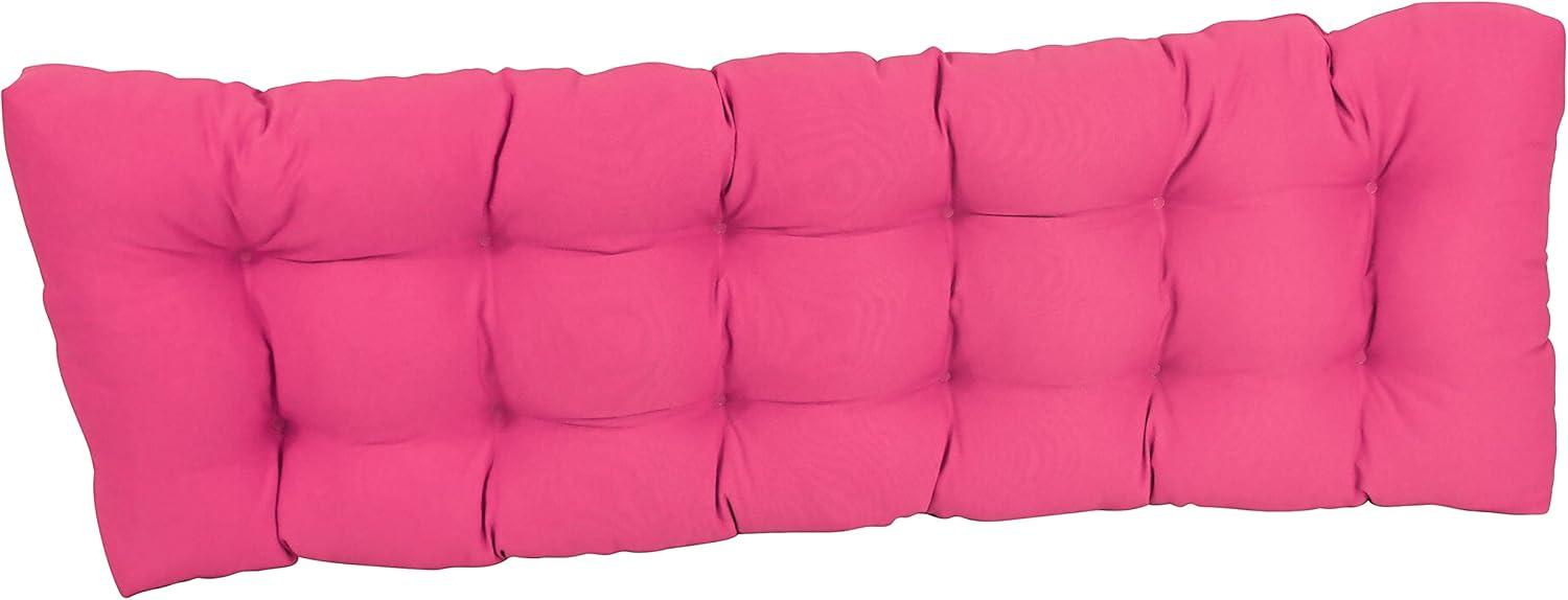 Blazing Needles 55-inch by 19-inch Tufted Solid Twill Bench Cushion