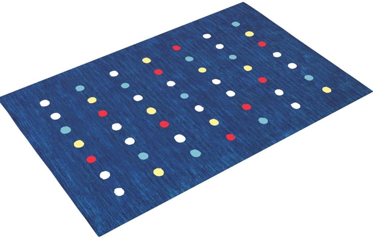 Safavieh Kids SFK804 Hand Loomed Area Rug - Navy - 3'x5' - Safavieh.