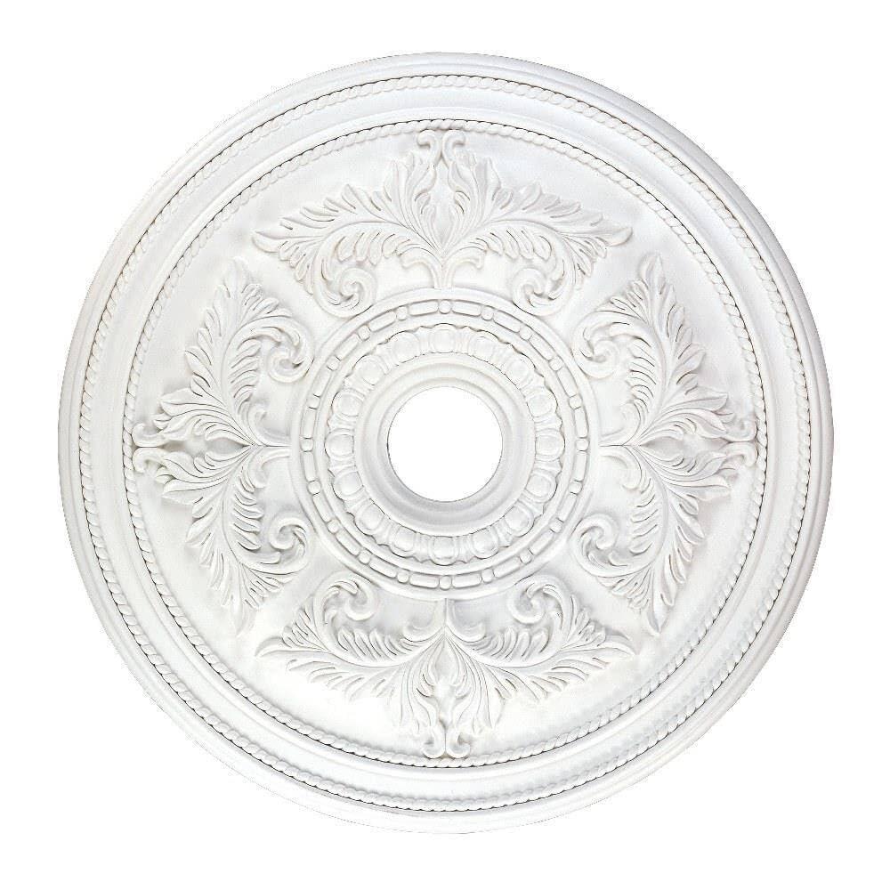 Livex Lighting Ceiling Medallion in White