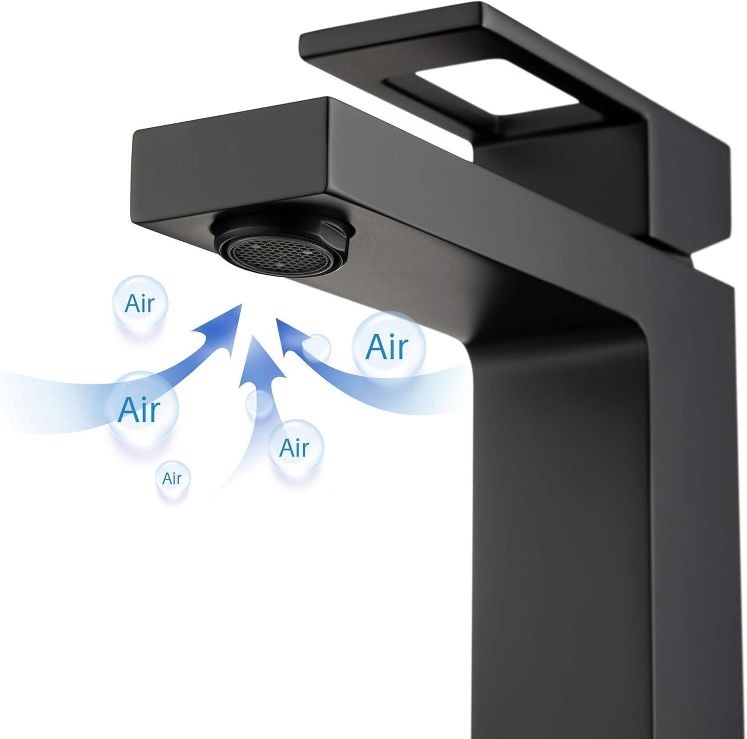Cube Single-Hole Single-handle Bathroom Faucet