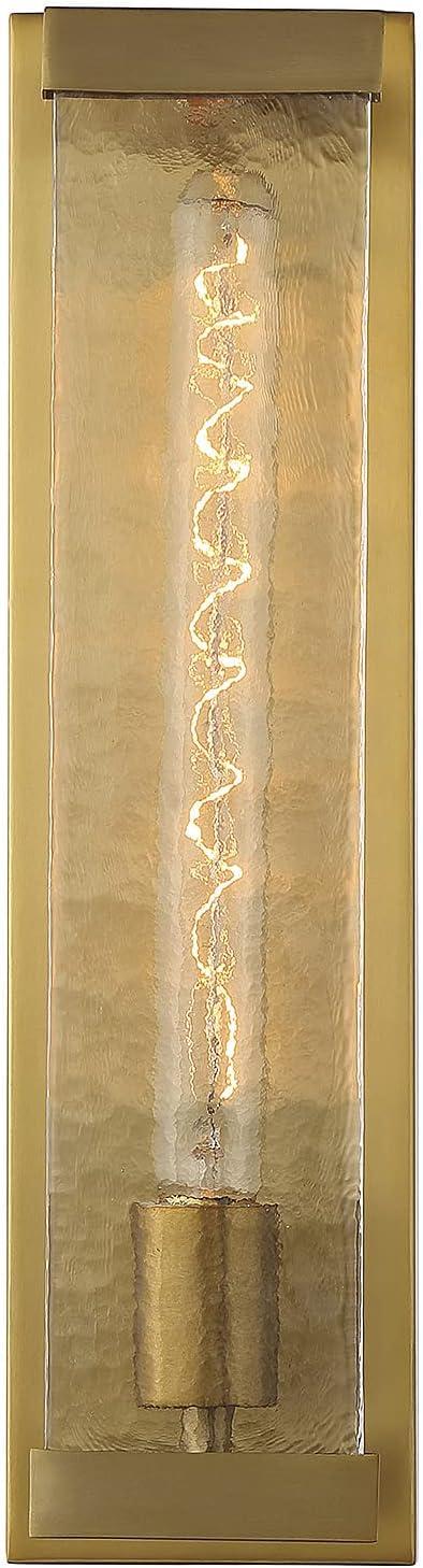 Savoy House Alberta 1 - Light Wall Light in  Warm Brass