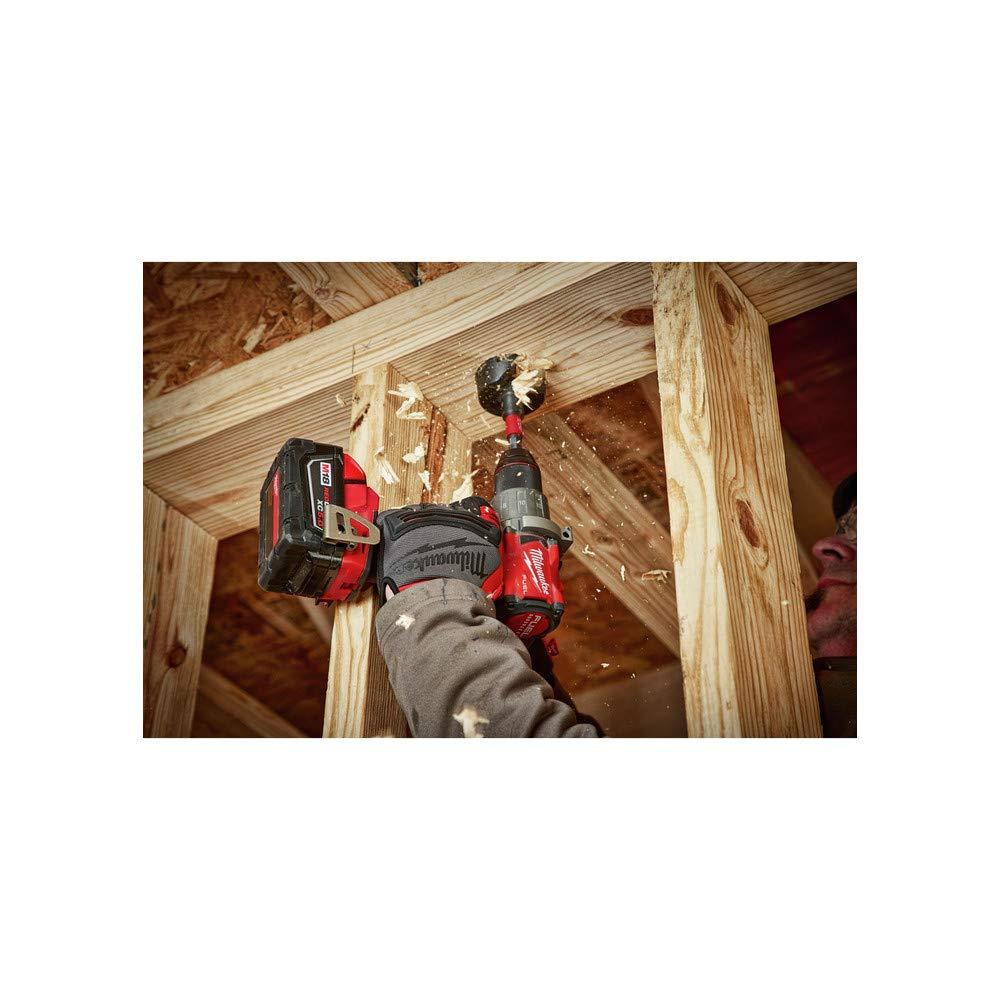 Milwaukee M18 Fuel 1/2" 18V Brushless Hammer Drill Driver 2804-22 with (2) 5Ah Batteries, Charger, & Tool Case