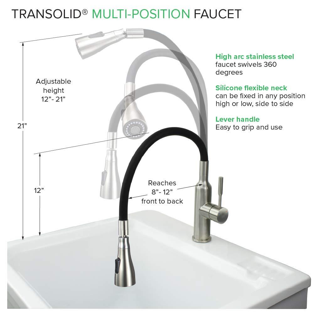 Flexible Multi-Function Faucet Single-Hole Laundry Faucet