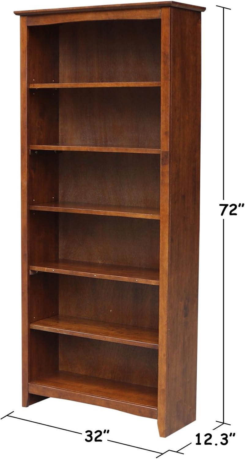 72 in. Shaker Bookcase