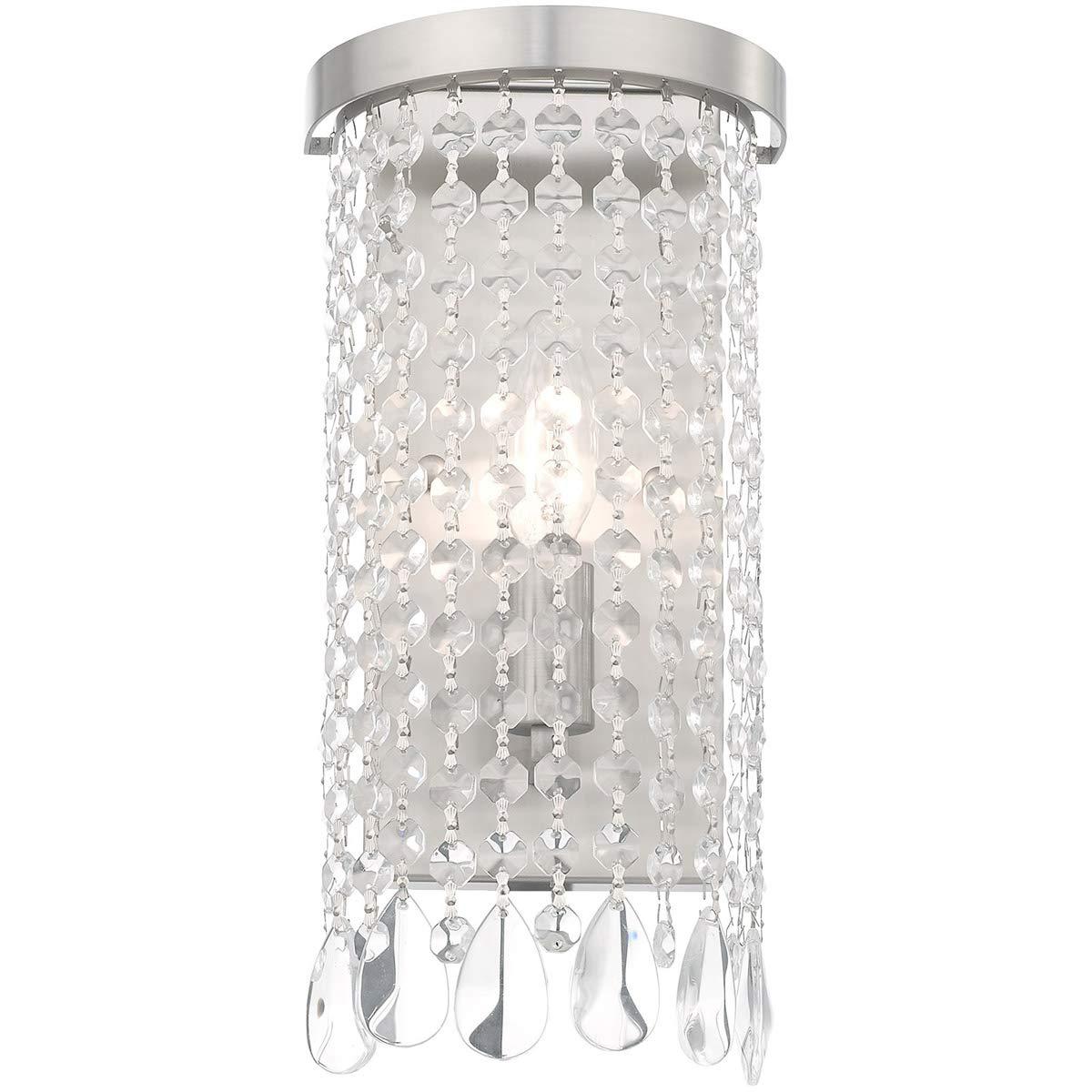 Livex Lighting Elizabeth 1 - Light Wall Light in  Brushed Nickel