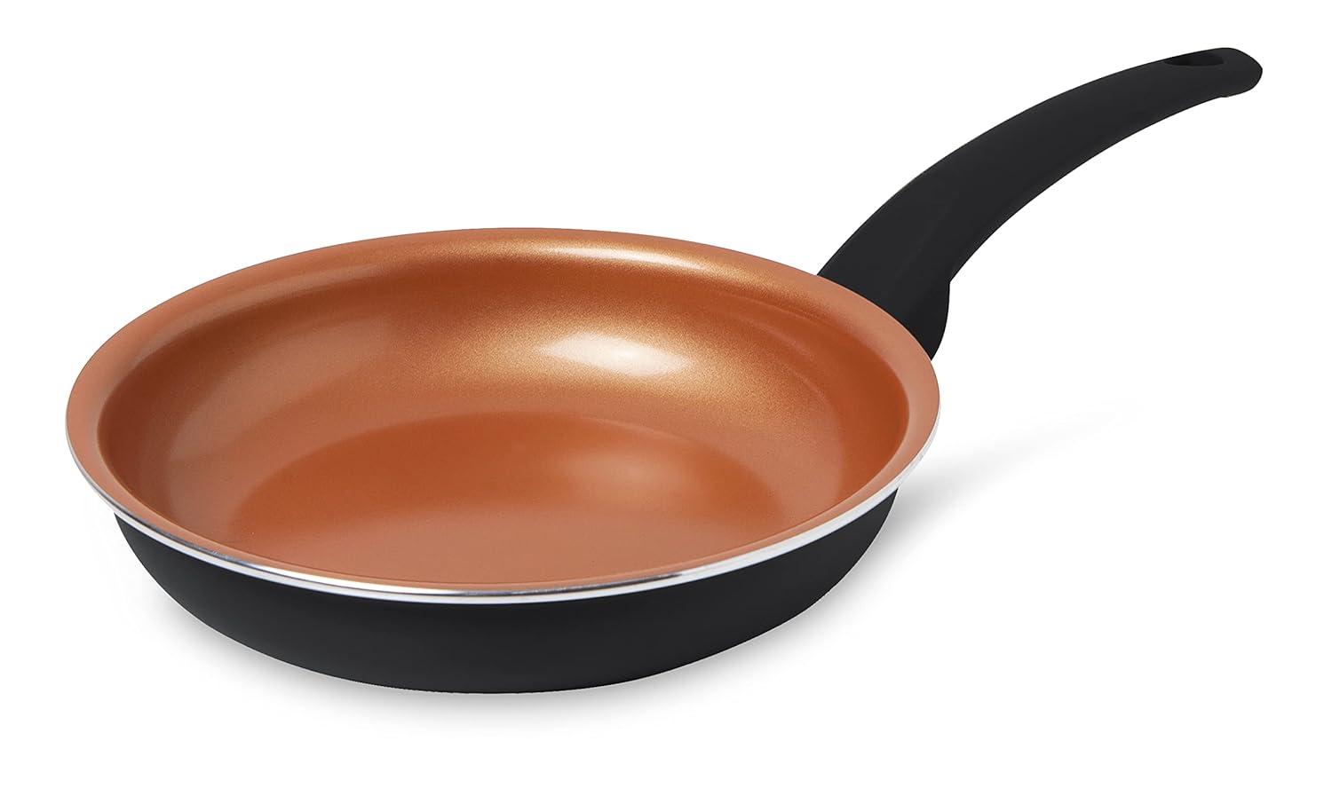 IKO 10'' Copper Collection Ceramic Fry Pan One Size Black