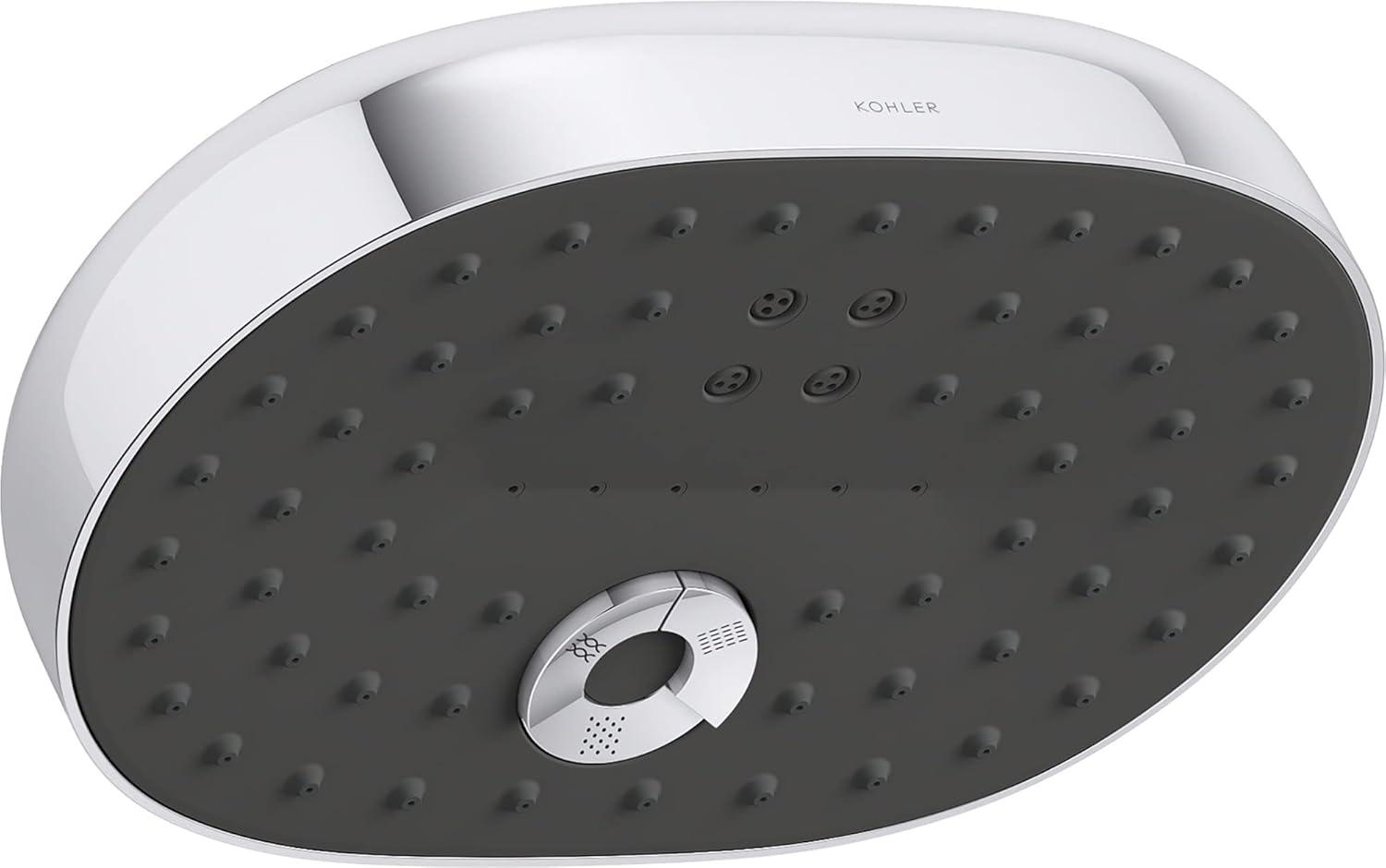 Statement™ 2.5 GPM Oval Multifunction Showerhead with Katalyst Air-Induction Technology