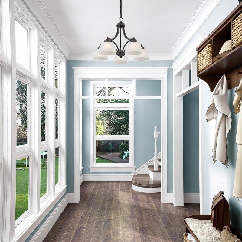 Livex Lighting Somerset 5 - Light Chandelier in  English Bronze