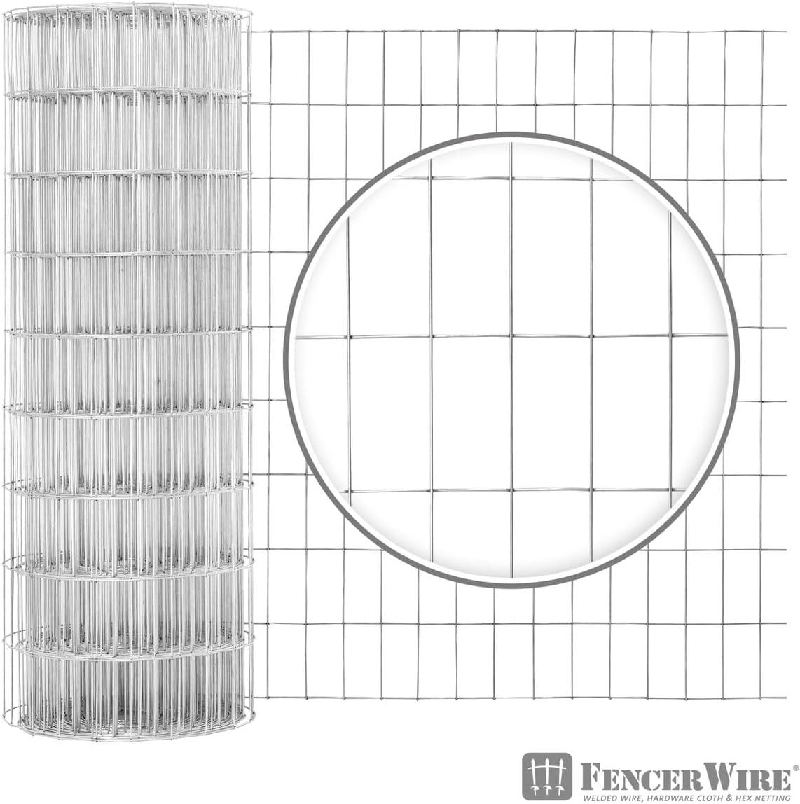 Fencer Wire Fencer Wire 12.5 Gauge Galvanized Welded Fence Wire Roll with Mesh , Multiple Options