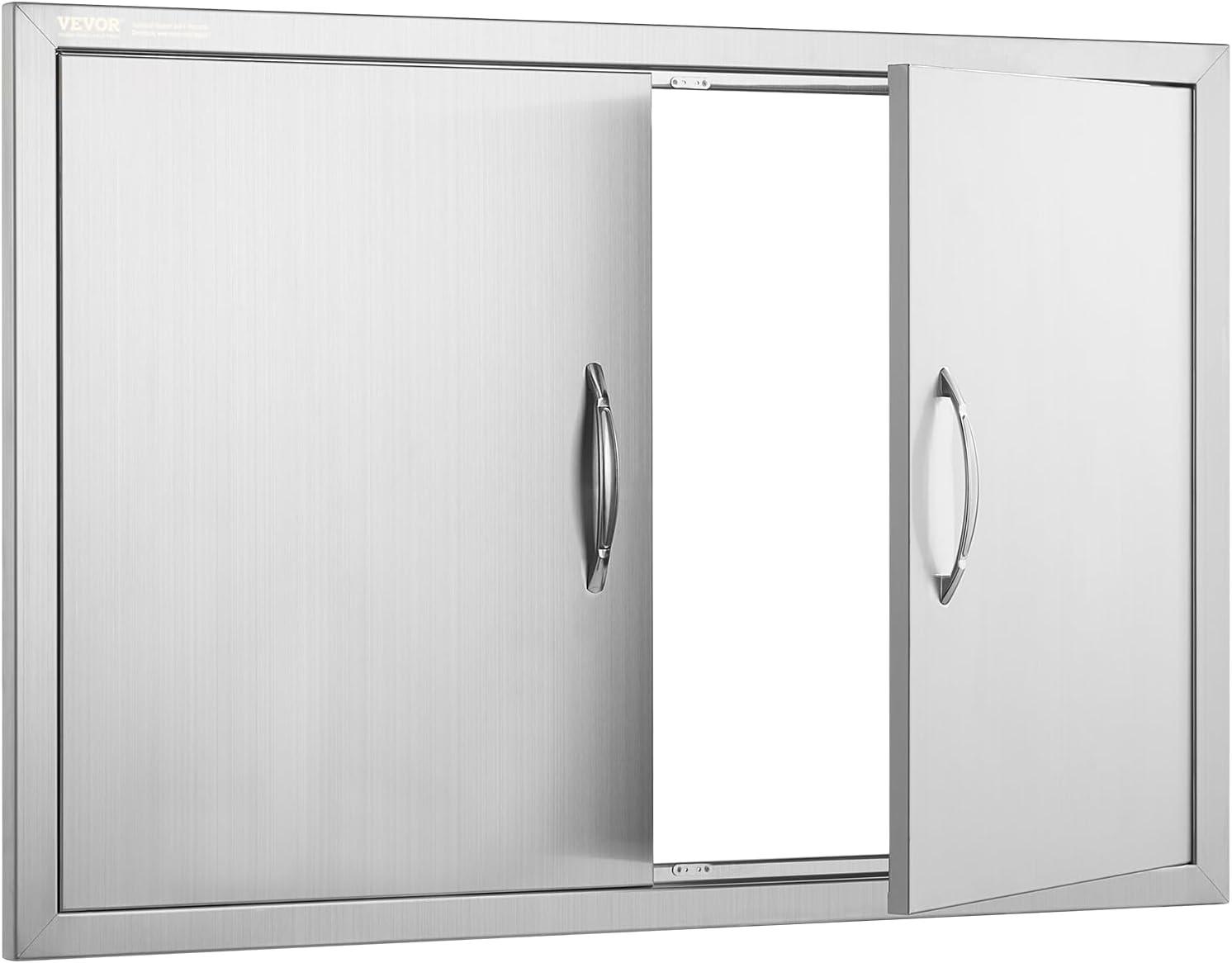 VEVOR 36x24 Inch BBQ Island Access Door Outdoor Kitchen Door Stainless Steel