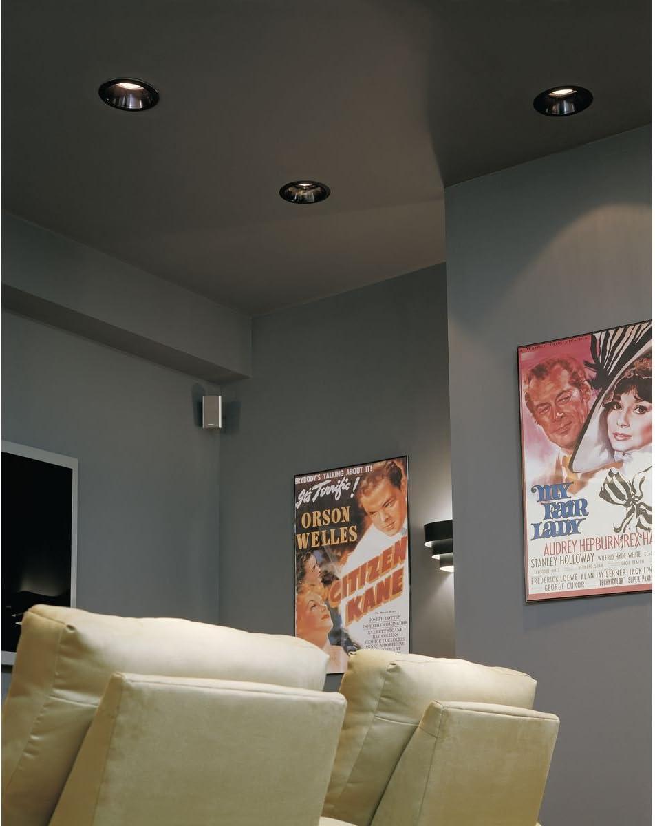 Progress Lighting, Tri-Band Louver, 1-Light Wall Sconce, Matte Black, Metal Shade, Steel, 7" W x 7" H x 14" L, 100W MED, BL