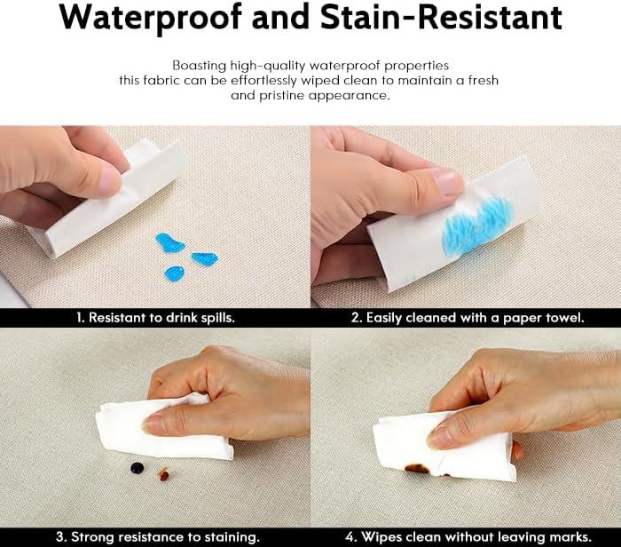 Outdoor Pillows, Outdoor Pillow Covers 18x18 Set of 4 Waterproof Decorative Throw Pillow Covers Boho Decorations for Patio, Garden, Balcony