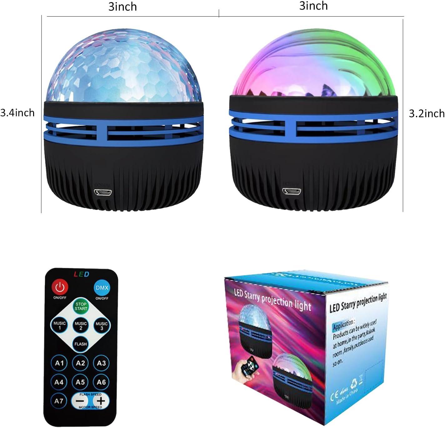 2 in 1 Northern Lights and Ocean Wave Projector with 14 Effects of Galaxy Light for Game Rooms, Parties, Light Projector for Bedroom, led Light Projector for Room Home Decorations