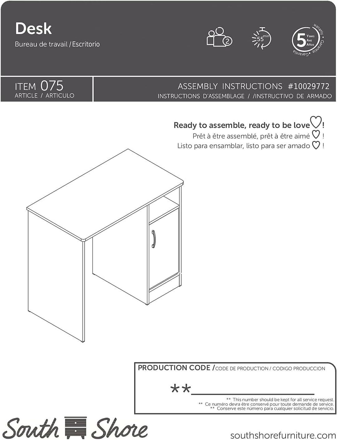 Axess Computer Desk