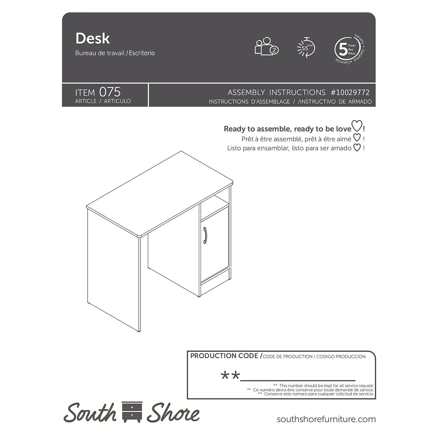 Axess Computer Desk