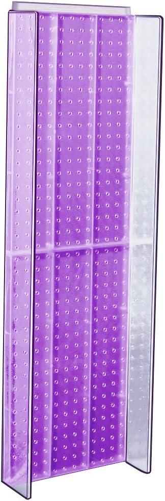 Azar Displays 13.5"W x 44"H Pegboard Powerwing Display